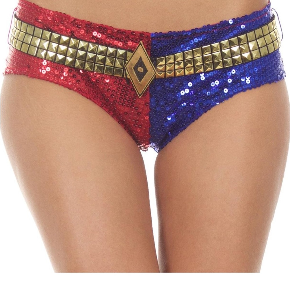 Harley Quinn shorts, women’s small